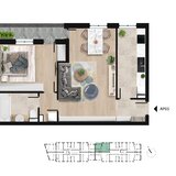 Lacul Morii Apartament modern cu 2 camere, direct dezvoltator